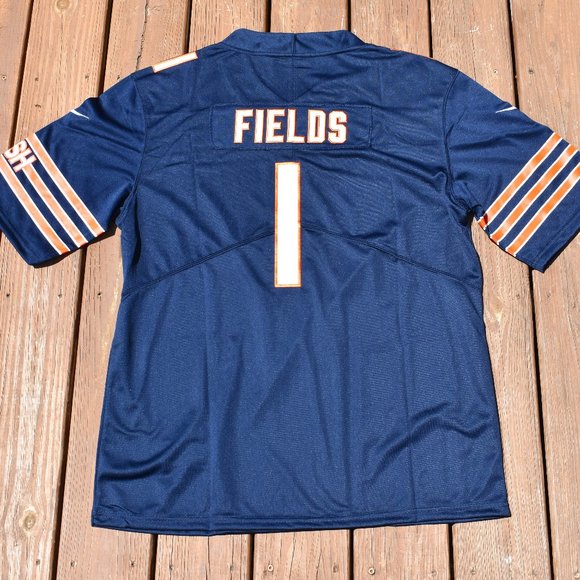 Chicago Other - New!! Justin Fields Chicago Bears Blue Home Football Jersey Adult Men's Sizes